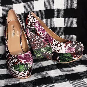 🌸8 Women's Floral Platform Wedges - Call It Spring🌸